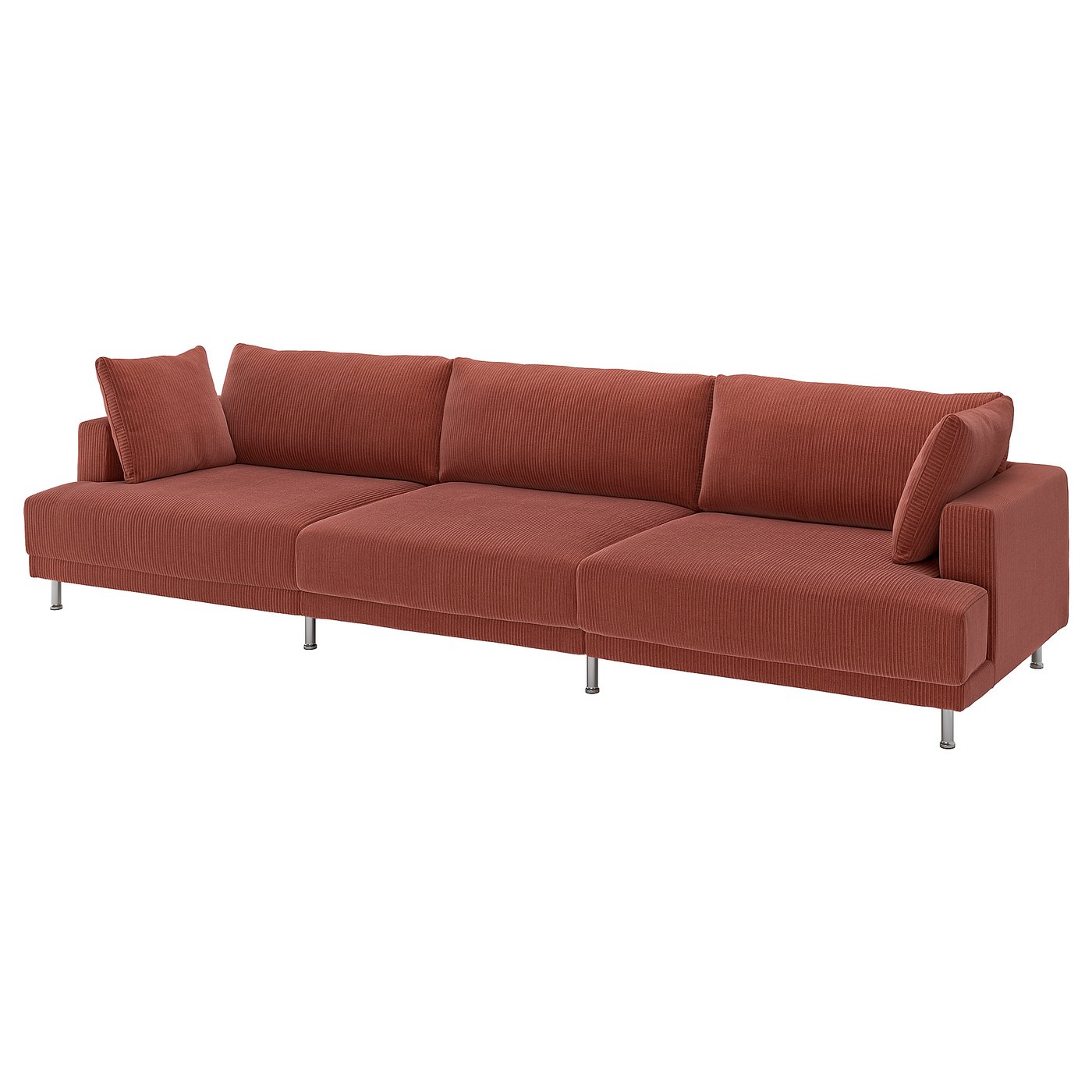 UPPÅKRA 4,5-seat modular sofa, Johanneshov brown-beige - IKEA