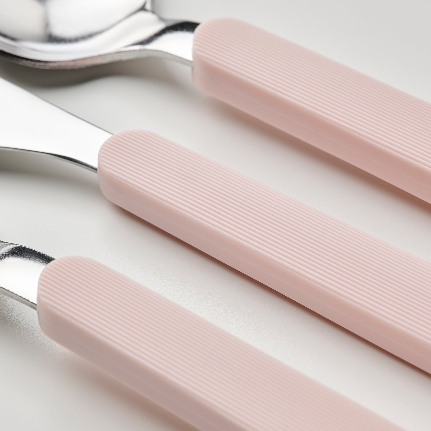 UPPHÖJD 16piece cutlery set, pink IKEA