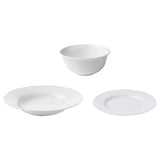 UPPLAGA 18-piece service, white