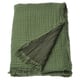 Option: VALLKRASSING Throw, grey-green, 150x200 cm