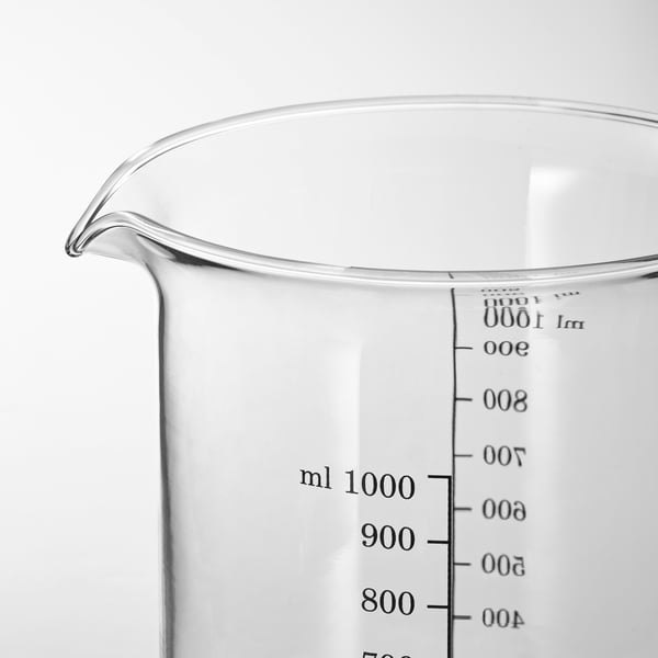 VARDAGEN Measuring cup, glass, 17 oz - IKEA