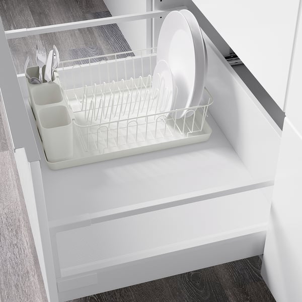 VARIERA dish drainer, white, 42x30 cm IKEA