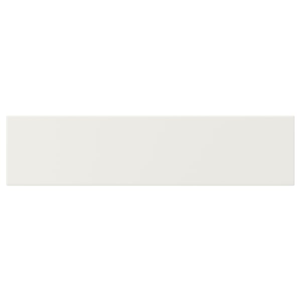 VEDDINGE Drawer front, white, 40x10 cm