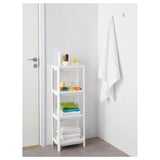 VESKEN Shelf unit, white, 37x23x101 cm