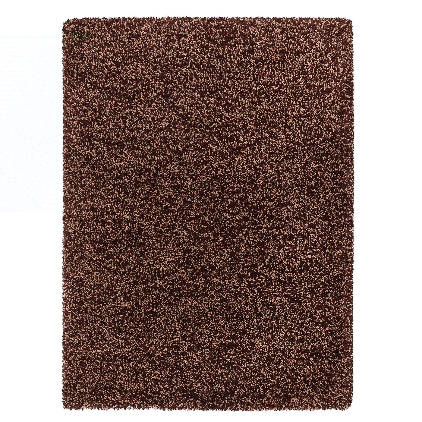 VINDUM Rug, high pile, brown, 170x230 cm IKEA