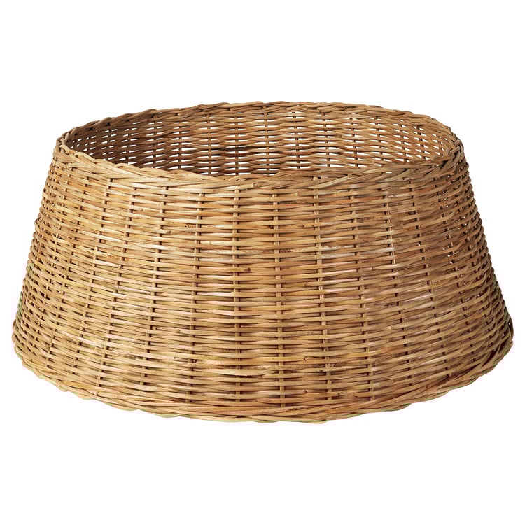 VINTERFINT Christmas tree skirt rattan IKEA