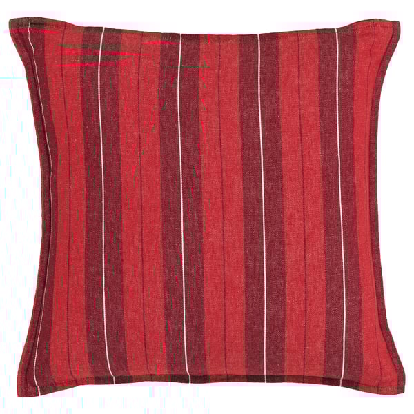 VINTERFINT Cushion cover, striped red, 50x50 cm