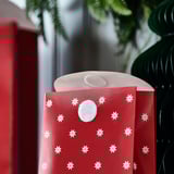 VINTERFINT Gift bag, set of 3, mixed patterns red