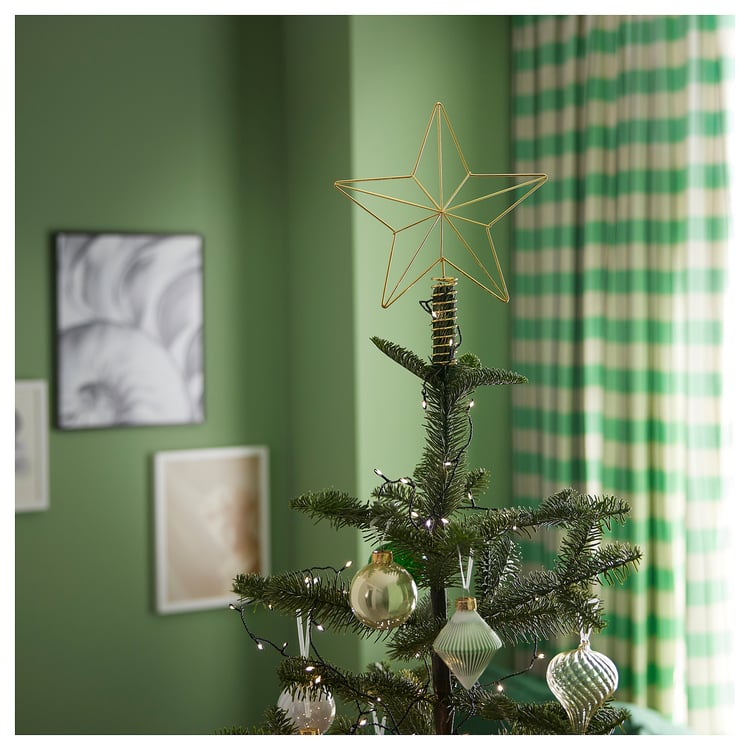 VINTERFINT Top star goldcolour IKEA