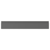 VOXTORP Drawer front, dark grey, 60x10 cm