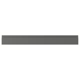 VOXTORP Drawer front, dark grey, 80x10 cm