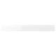 VOXTORP Drawer front, high-gloss white, 80x10 cm