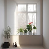 BÄCKDRÅG 베크드로그 화분, 물고기 비늘 패턴/화이트 그레이, 15 cm