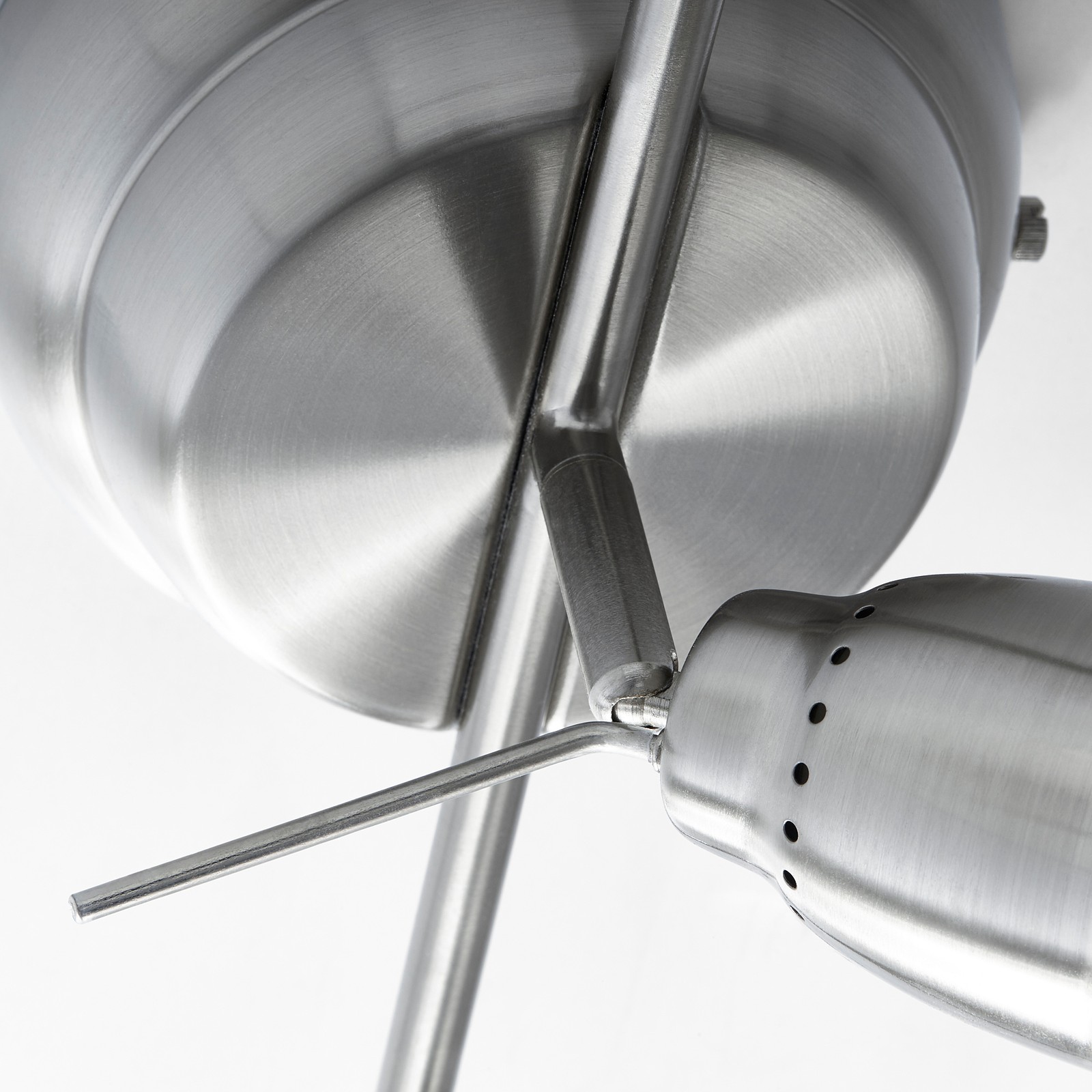 BAROMETER 바로메테르 천장트랙조명5등, 니켈 도금 IKEA