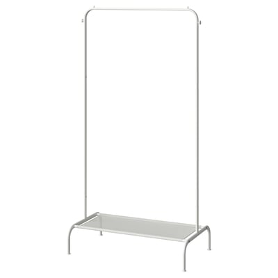 BRUKSVARA 브룩스바라 옷걸이행거, 화이트, 78x147 cm