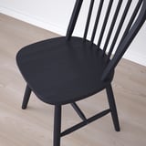 DANDERYD 단데뤼드 / SKOGSTA 스콕스타 테이블+의자4, 블랙/블랙, 130 cm