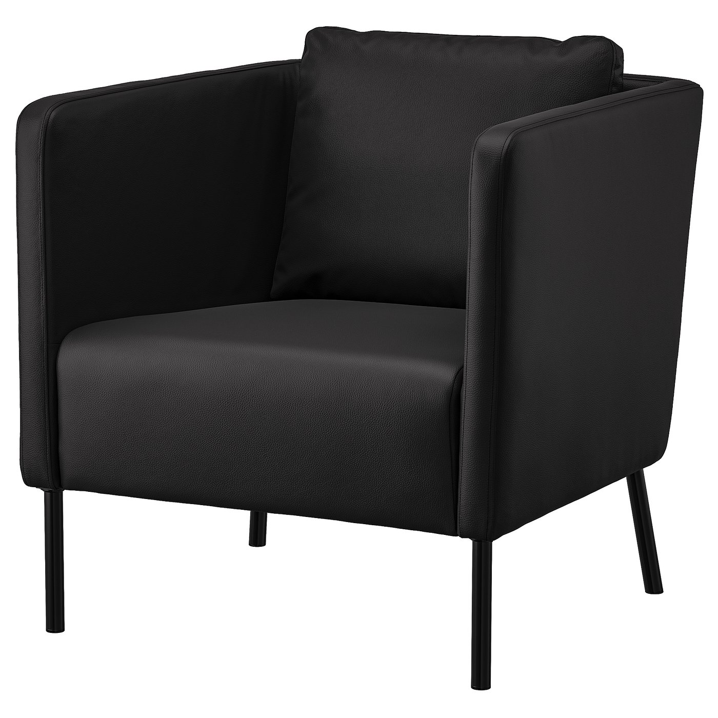 IKEA エーケロー パーソナルチェア EKERÖ 에케뢰 암체어, 봄스타드 블랙 - IKEA