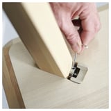 LISABO 리사보 테이블, 물푸레무늬목, 105 cm