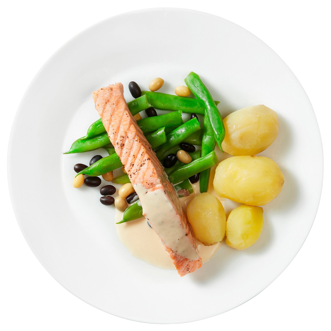 연어필레, 감자/레몬딜소스 IKEA