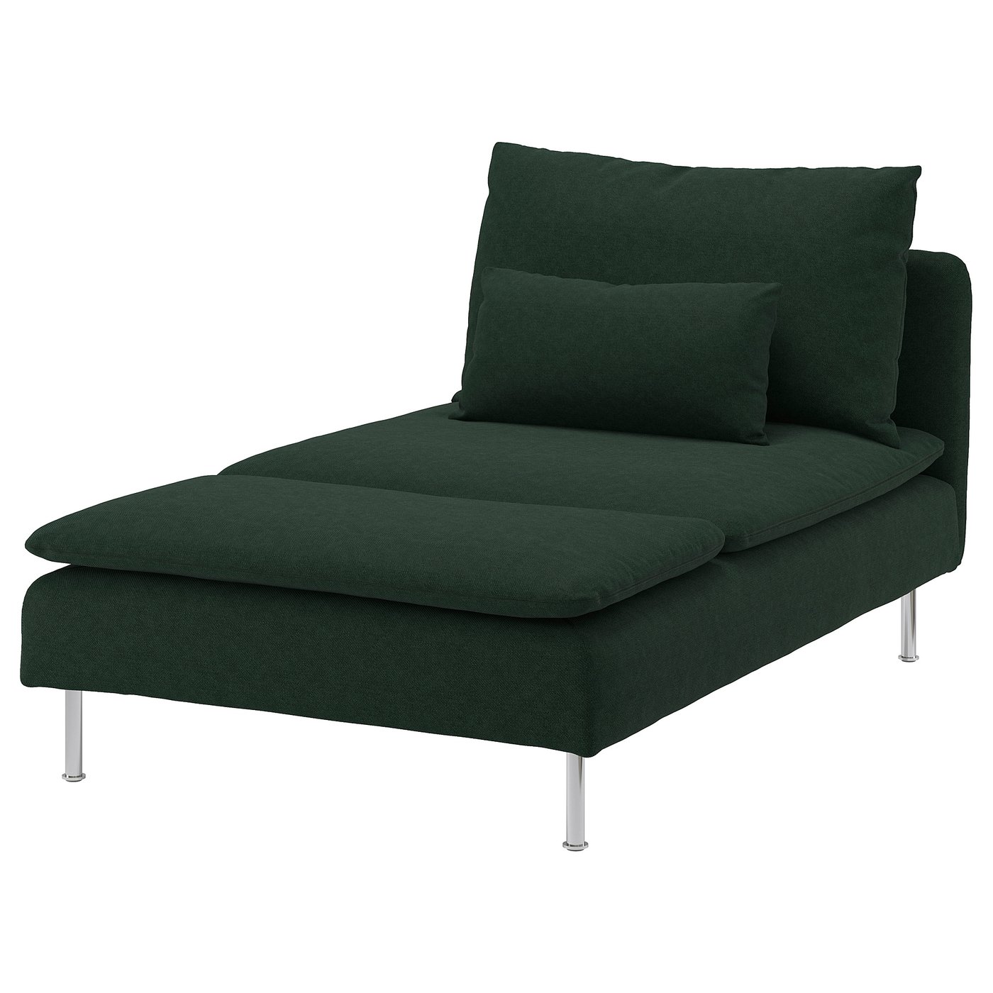 SÖDERHAMN 쇠데르함 긴의자, 탈뮈라 다크그린 - IKEA