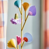 TJÄRLEK 셸레크 장식품, 나뭇가지/옐로, 81 cm