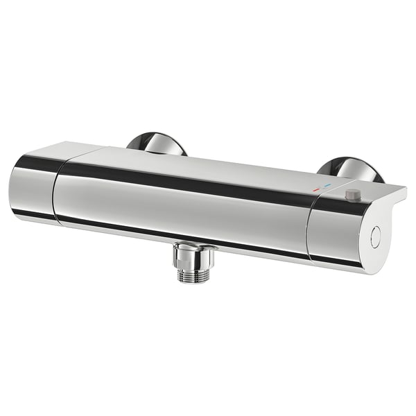 VALLAMOSSE 발라모세 온도조절 샤워용 수도꼭지, 크롬도금, 150 mm