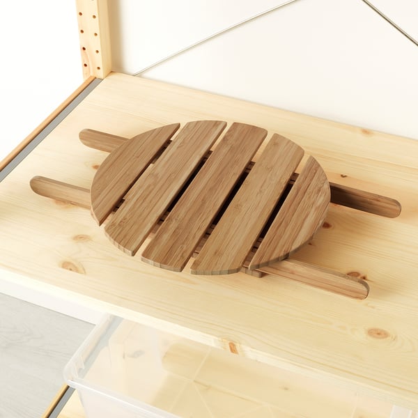 VILDAPEL 빌다펠 화분스탠드, 대나무, 29 cm