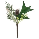 VINTERFINT 빈테르핀트 조화부케, 실내외겸용/미니, 18 cm