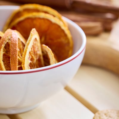 VINTERFINT 빈테르핀트 그릇, 화이트/레드, 13 cm