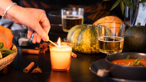 Autumn dinner party
