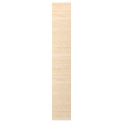 ASKERSUND لوح غطاء, مظهر دردار فاتح, ‎39x240 سم‏