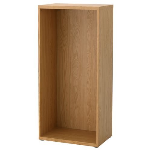 BESTÅ هيكل, شكل السنديان, 60x40x128 سم