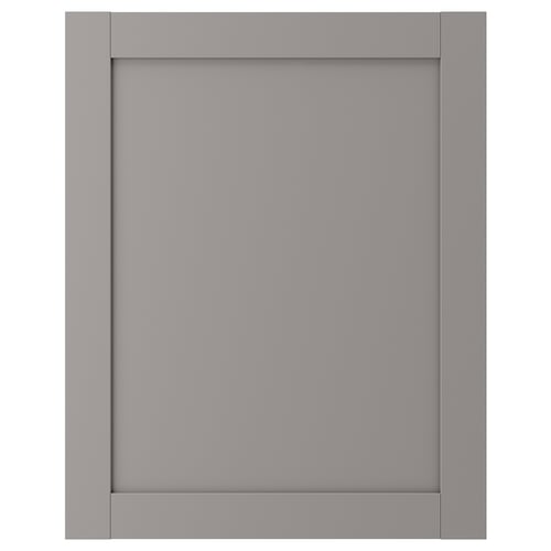 ENHET باب, رمادي هيكل, 60x75 سم