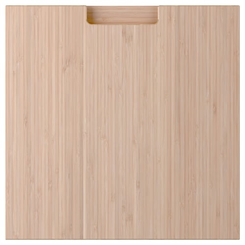FRÖJERED واجهة دُرج, خيزران فاتح, 40x40 سم