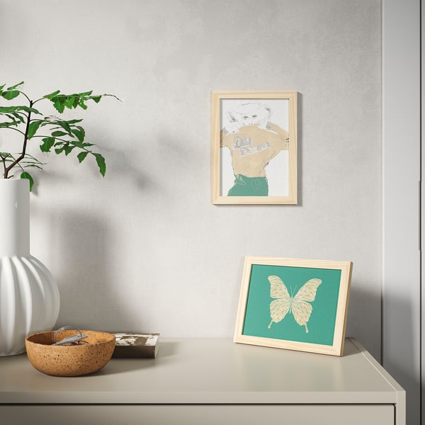 HÄCKHAGTORN برواز, صنوبر, 13x18 سم