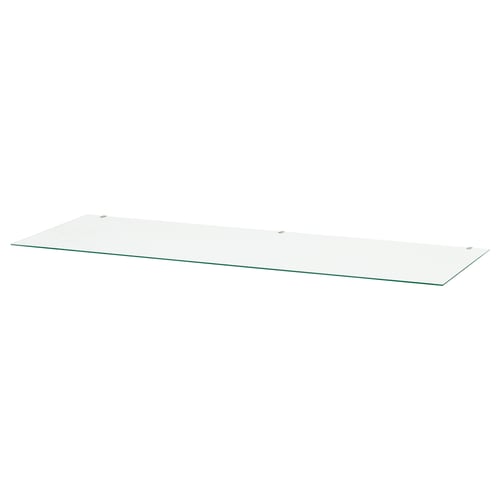 HEMNES غطاء زجاجي., شفّاف, 108x50 سم