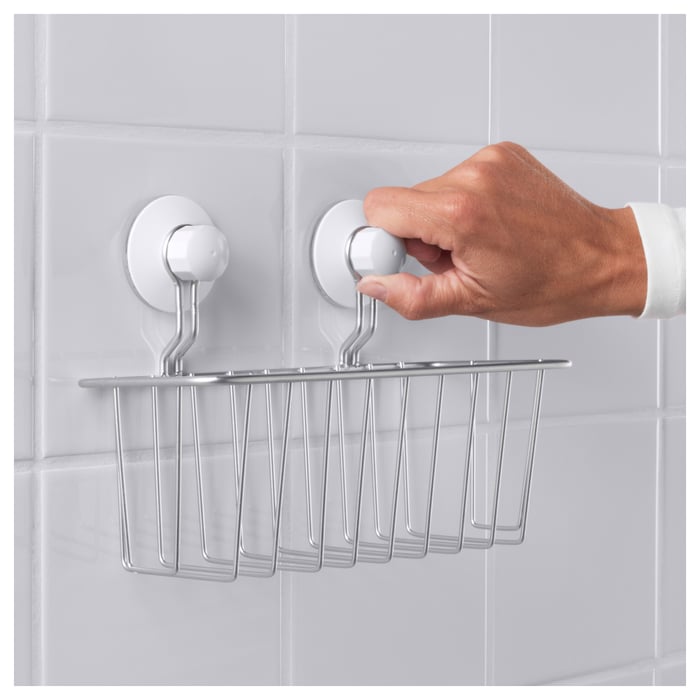 IMMELN سلة حمام طلاء زنك IKEA