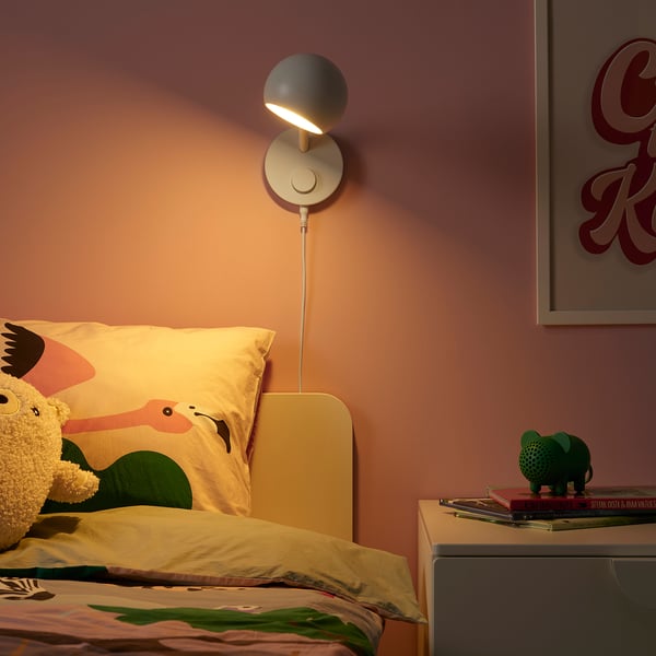 KORVSNÖRE مصباح حائط LED