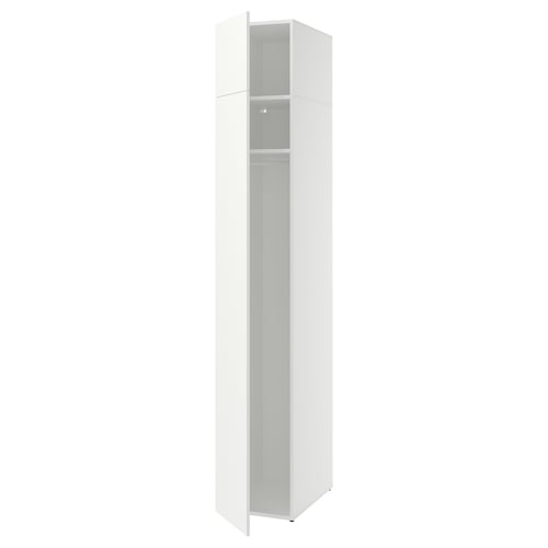 LASTARE تشكيلة دولاب ملابس., أبيض, 40x62x237 سم