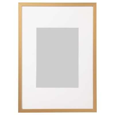 LOMVIKEN برواز, لون ذهبي, ‎21x30 سم‏