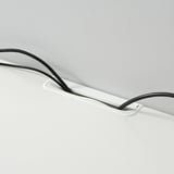 MALM طاولة تلفزيون, أبيض, ‎160x48 سم‏