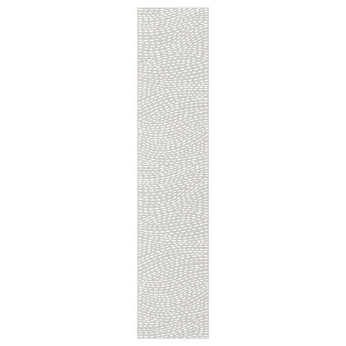 MISTUDDEN باب, رمادي/نقش, 50x229 سم