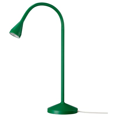 NÄVLINGE مصباح مكتب LED, أخضر