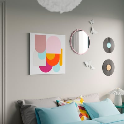 PJÄTTERYD صورة, أشكال ملونة, ‎56x56 سم‏