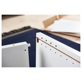 PLATSA هيكل, أبيض, ‎80x40x180 سم‏