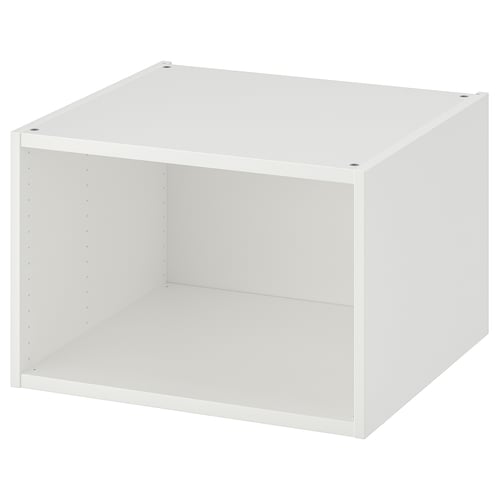 PLATSA هيكل, أبيض, 60x55x40 سم