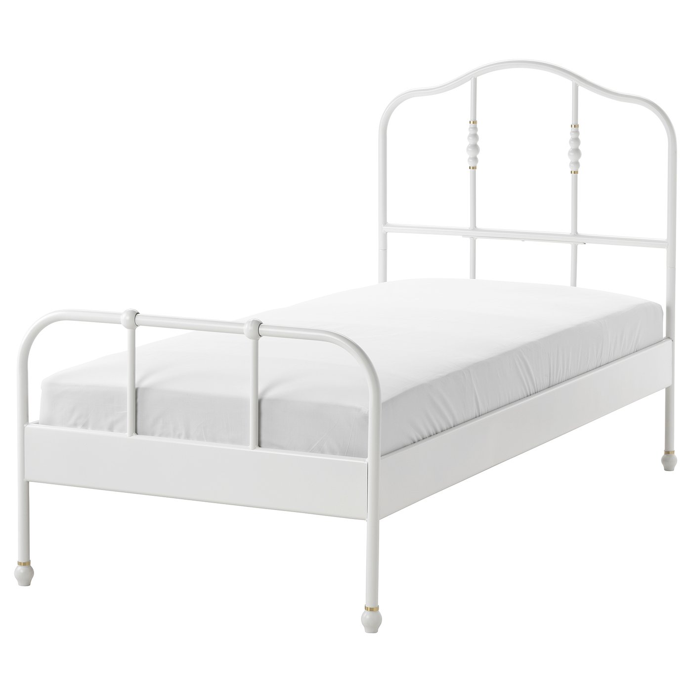 SAGSTUA اطار سرير أبيض, Luroy IKEA