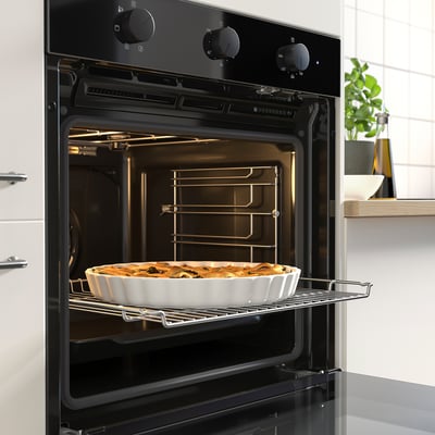 SPJUTBO فرن بمروحة, وظيفة الشواية أسود/IKEA 300