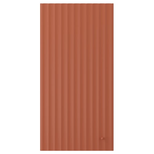 TERRSJÖ باب, أحمر-بني نقش مموج, 40x80 سم