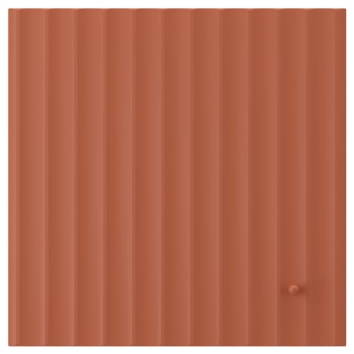 TERRSJÖ باب, أحمر-بني نقش مموج, 40x40 سم